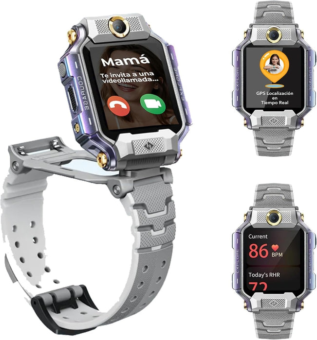 Imoo Watch Phone X10 Grau Kinder Smart-Watch