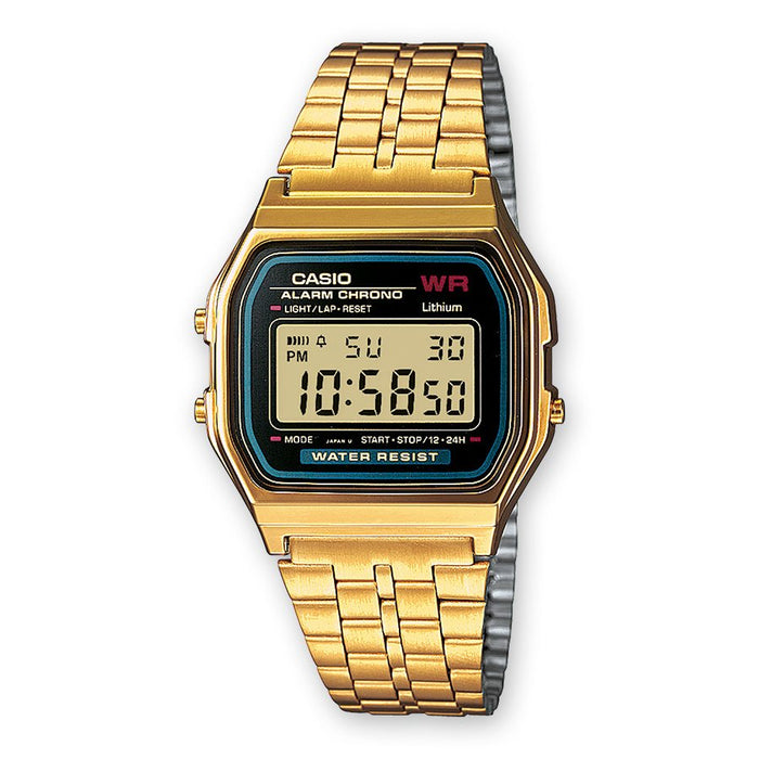 EAN 4971850946540 - Casio A159WGEA-1EF reloj Reloj de pulsera Oro, Plata imagen 1
