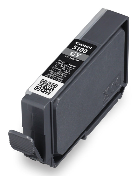 EAN 4549292243376 - Canon PFI-5100 GY cartucho de tinta 1 pieza(s) Original Gris imagen 3