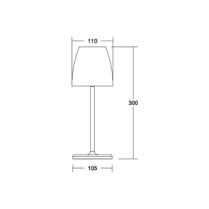 Brumberg 60331183 Solartischl. Cameron Sw 2,2w Ip54