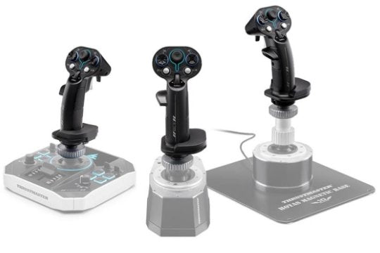 EAN 3362932916765 - Thrustmaster Sol-R 3 AVA Add-On Grip Negro USB Palanca de vuelo Analógico/Digital PC imagen 3