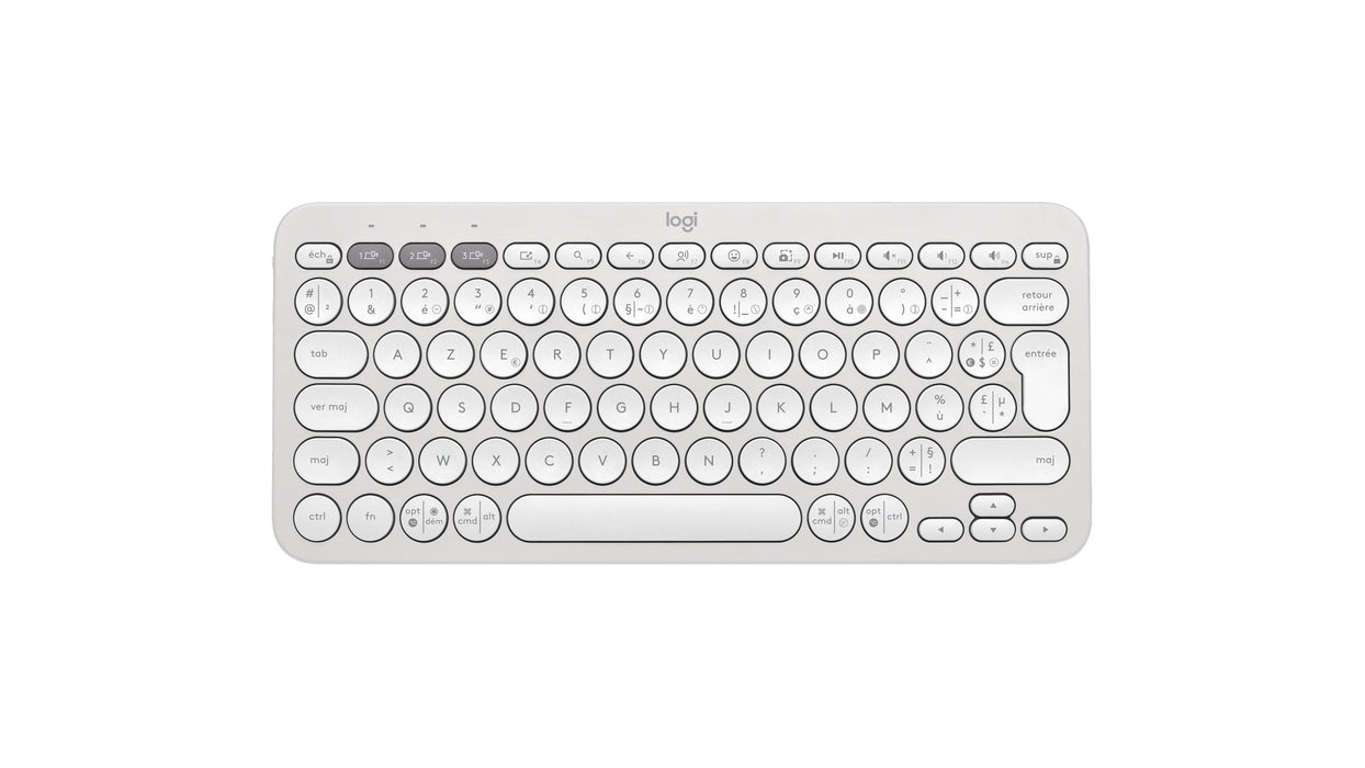 Pebble Keys 2 K380s Tonal White - Fra Bt N/A Central-419universal