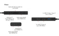 EAN 4250078173335 - ICY BOX IB-DK4011-CPD Alámbrico USB 3.2 Gen 1 (3.1 Gen 1) Type-C Negro imagen 2
