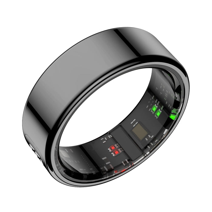 EAN 8436588883384 - Leotec LESR01K10 rastreador de actividad LED Anillo inteligente rastreador de actividad IPX8 Negro imagen 1
