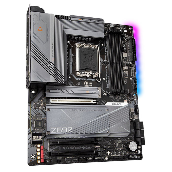Placa Base Gigabyte Intel 1700 Z690 Gaming X  Atx,  4*Ddr5 4800,  M.2 4x4,  Usb3.2 Gen2