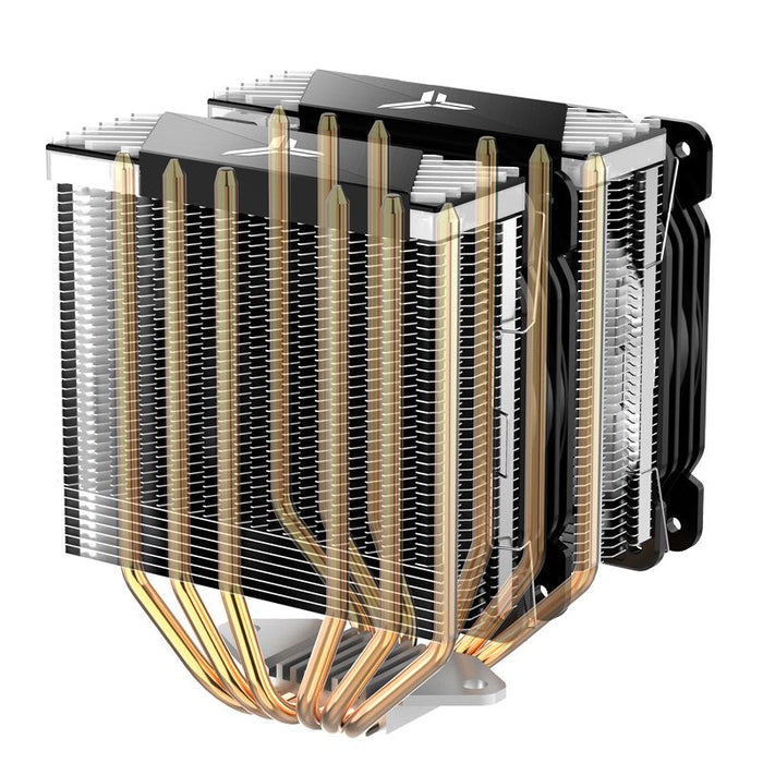 Jonsbo Cr-2000gt Sistema De Refrigeración Para Ordenador Procesador Enfriador 12 Cm Negro 1 Pieza(S)