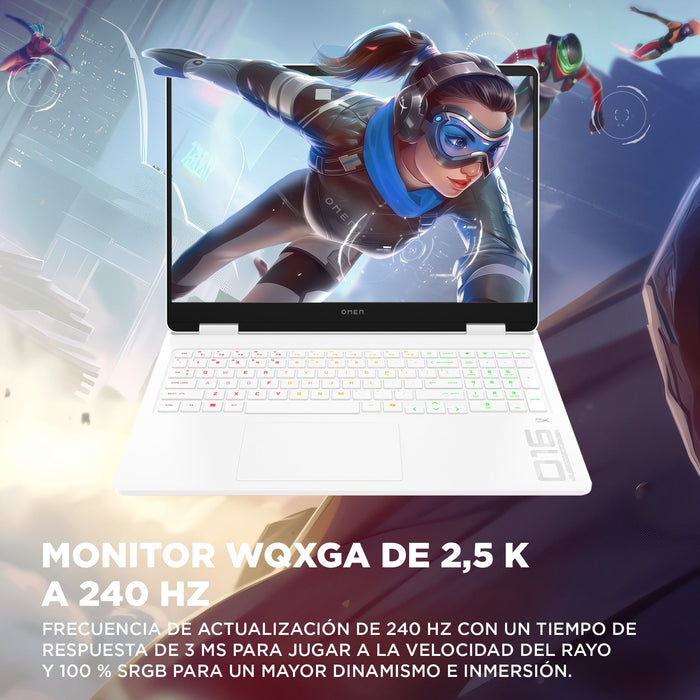 EAN 0199251386879 - HP OMEN Gaming 16-am0040ns Intel Core 7 240H Portátil 40,6 cm (16") 2K 32 GB DDR5-SDRAM 1 TB SSD NVIDIA G imagen 9