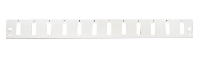 Efb Frontblende 6 X Sc Duplex Lc Quad Horizontal Grau