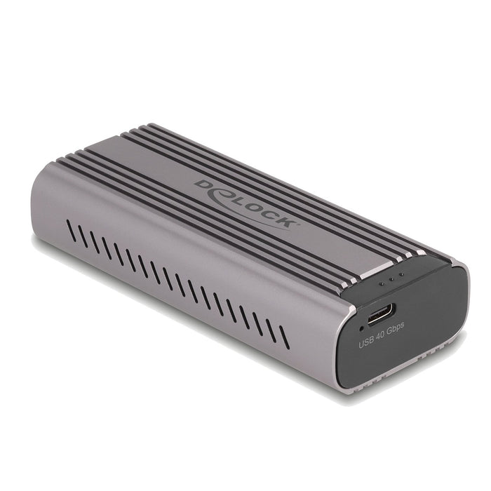 EAN 4043619420292 - DeLOCK 42029 caja para disco duro externo Caja externa para unidad de estado sólido (SSD) Negro, Gris imagen 1
