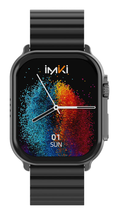 EAN 6973626300257 - IMIKI SF1 5,11 cm (2.01") AMOLED 45.8 mm Digital 410 x 502 Pixeles Pantalla táctil Negro imagen 12