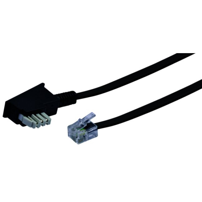 EAN 4004005504279 - Schwaiger 6.0m RJ-11 - TAE-N 6 m Negro imagen 1