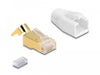 EAN 4043619670185 - DeLOCK 67018 conector Oro, Blanco imagen 2