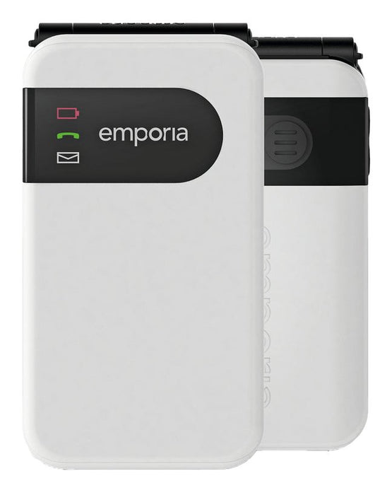 EAN 9005613168865 - Emporia SIMPLICITYglam 7,11 cm (2.8") 106 g Blanco Teléfono para personas mayores imagen 3