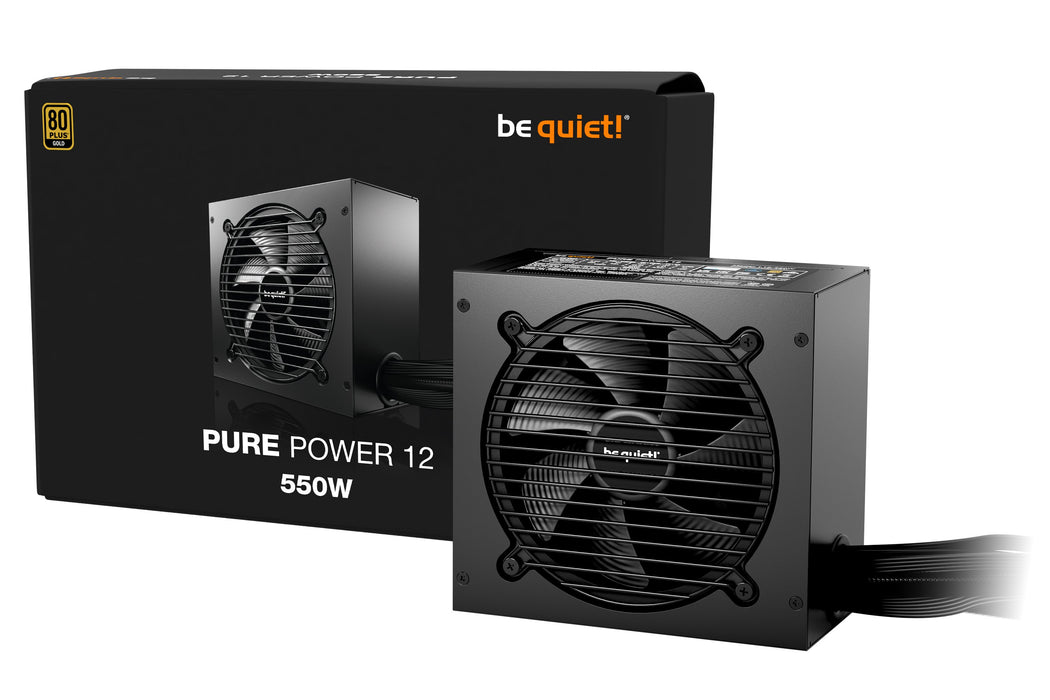 EAN 4260052191163 - be quiet! PURE POWER 12 550W unidad de fuente de alimentación 20+4 pin ATX ATX Negro imagen 3