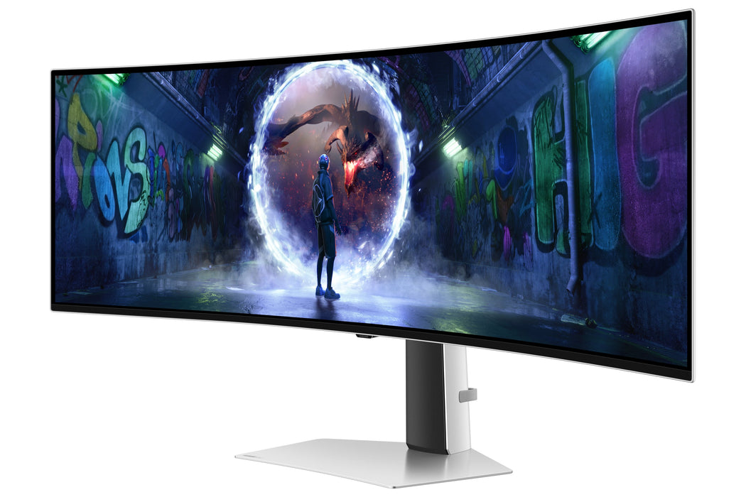 EAN 8806095700656 - Samsung G93SD pantalla para PC 124,5 cm (49") 5120 x 1440 Pixeles Dual QHD OLED Plata imagen 4