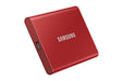 EAN 8806090312441 - Samsung Portable SSD T7 2 TB USB Tipo C 3.2 Gen 2 (3.1 Gen 2) Rojo imagen 7