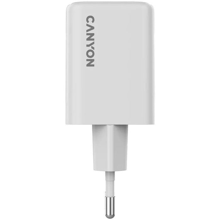 Canyon Cargador Cu45cc Gan 45w 2xpd Usb-C Eu Blanco