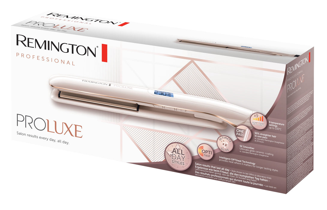 EAN 4008496873340 - Remington S9100 Plancha de pelo Caliente Beige, Blanco 3 m imagen 8