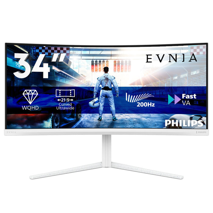 Philips Tft 34m2c5601qa 86.36cm Va 34'' 3440x1440 Dp Hdmi Usb-C Curved