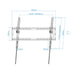 EAN 8433281011977 - TooQ LP1081T-B soporte para TV 2,03 m (80") Negro imagen 3