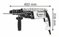 EAN 3165140843652 - Bosch GBH 2-28 F Professional 880 W 900 RPM SDS Plus imagen 7