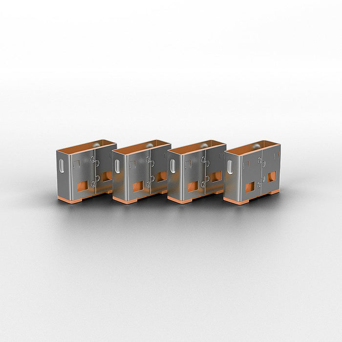 EAN 4002888404631 - Lindy 40463 bloqueador de puerto USB tipo A Naranja Acrilonitrilo butadieno estireno (ABS) 10 pieza(s) imagen 2
