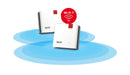 EAN 4023125031281 - Mesh Set 1700 Doble banda (2,4 GHz / 5 GHz) Wi-Fi 7 (802.11be) Blanco, Rojo 1 Interno imagen 2