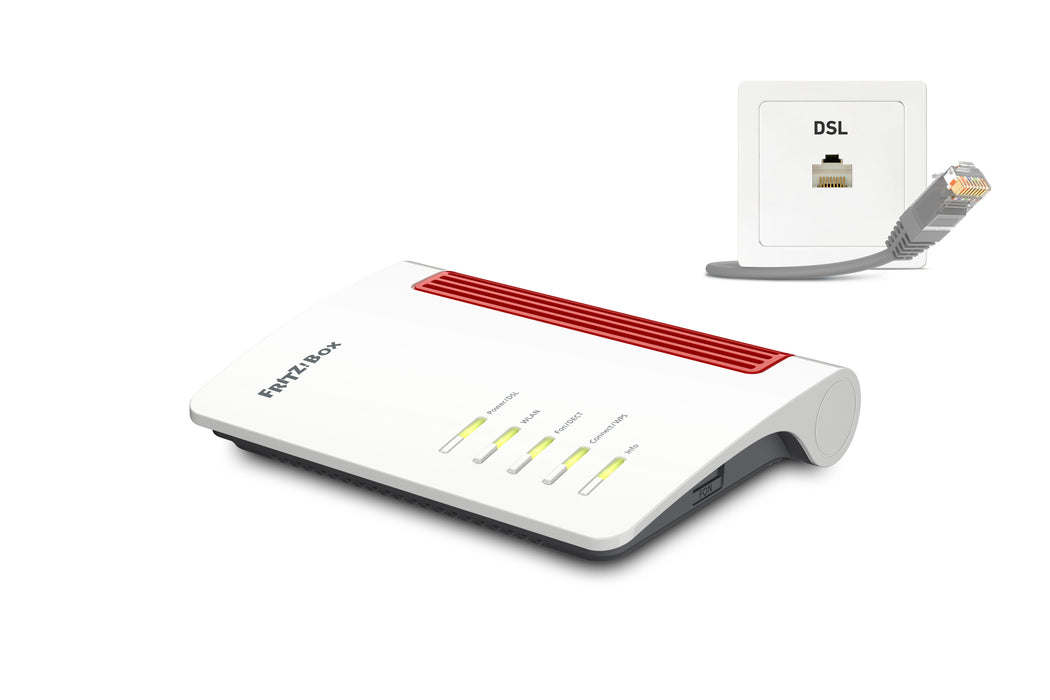 EAN 4023125029448 - Box FRITZ! 7530 AX router inalámbrico Gigabit Ethernet Doble banda (2,4 GHz / 5 GHz) Blanco imagen 1