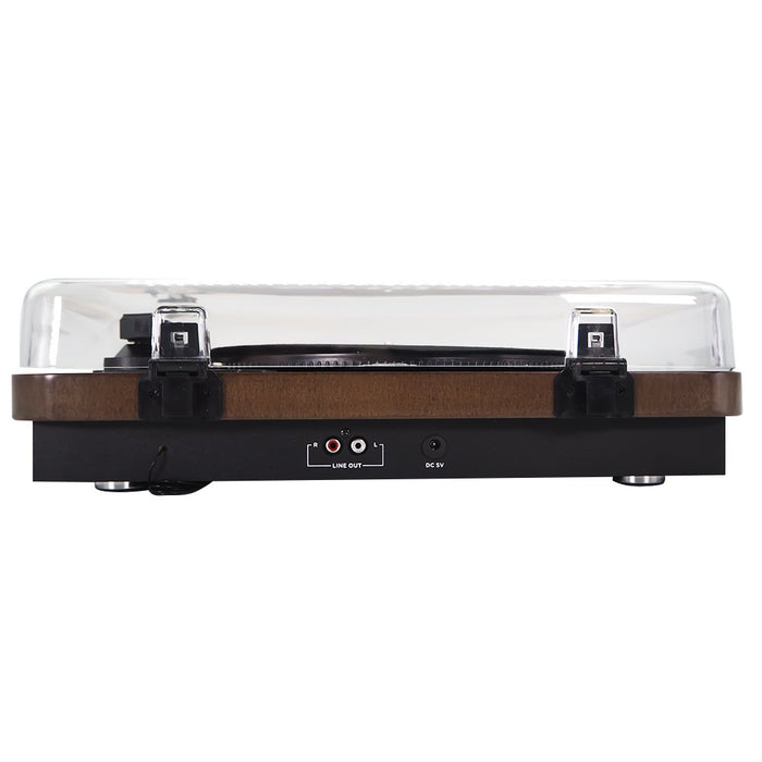 EAN 8435256896718 - Aiwa GBTUR-120WD Negro, Madera imagen 3