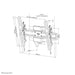 EAN 8717371449537 - Neomounts WL35S-910BL16 soporte para TV 190,5 cm (75") Negro imagen 16
