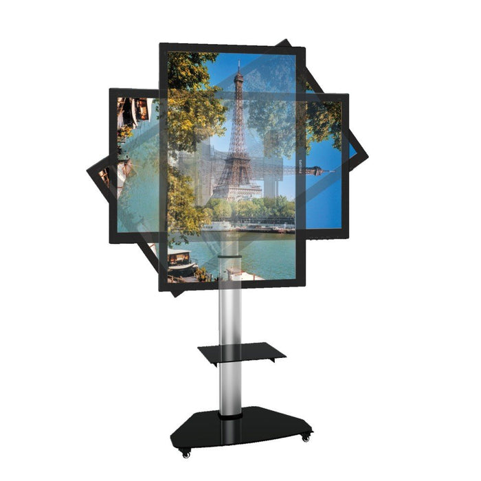 EAN 8051128108903 - Techly ICA-TR3SL soporte para pantalla de señalización 177,8 cm (70") Plata imagen 7
