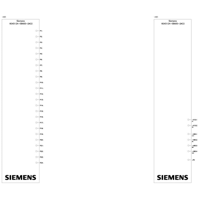 Siemens Industrial Ethernet Switch Scalance Xc124 - Switch - 0,1 Gbps
