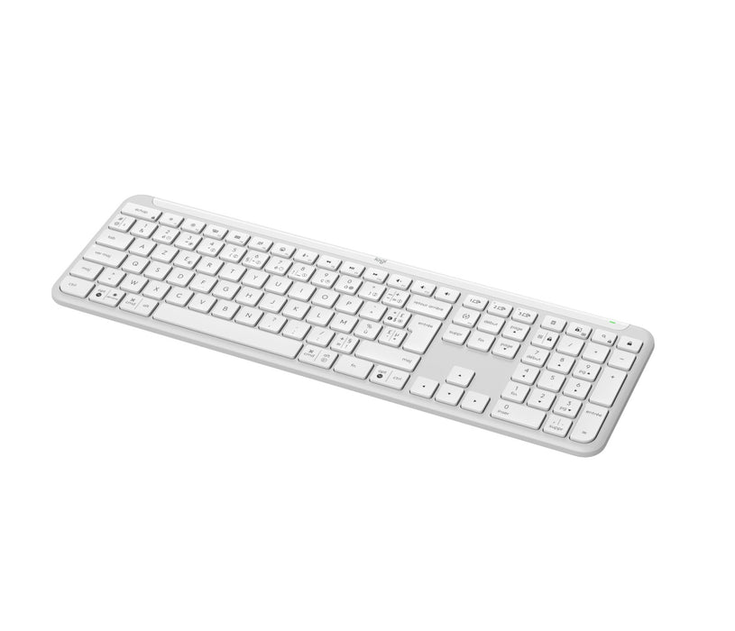 EAN 5099206118829 - Logitech 920-012454 teclado Oficina RF Wireless + Bluetooth AZERTY Francés Blanco imagen 1
