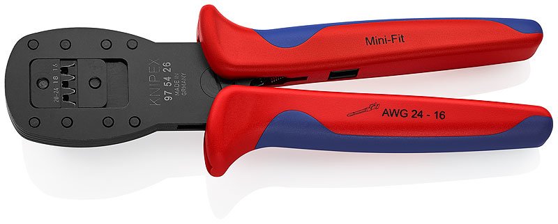 Knipex 97 54 26 Alicate De Crimpado Mini-Fit