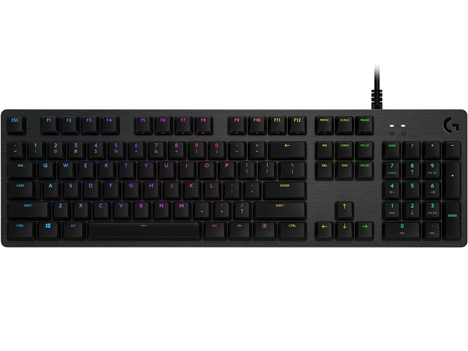 EAN 5099206086272 - Logitech G 920-009370 teclado Juego USB QWERTY Internacional de EE.UU. Carbono imagen 4