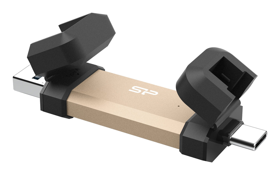 EAN 4713436162537 - Silicon Power DS72 unidad flash USB 500 GB USB Type-A / USB Type-C 3.2 Gen 2 (3.1 Gen 2) Oro imagen 2