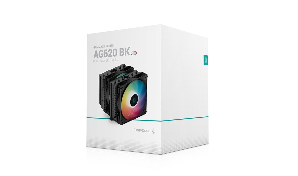 EAN 6933412727828 - DeepCool AG620 BK ARGB Procesador Refrigerador de aire 12 cm Negro, Blanco 1 pieza(s) imagen 10
