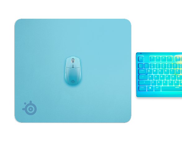 Steelseries 63462 Alfombrilla Para Ratón Color Aguamarina