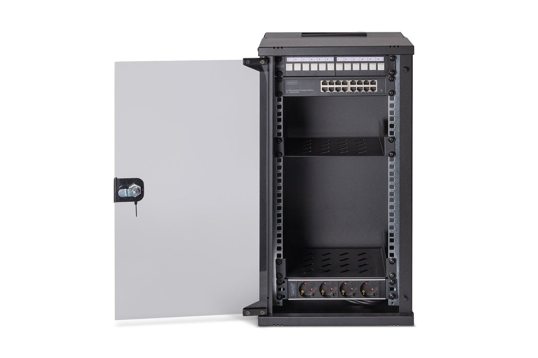 EAN 4016032499589 - Digitus DN-49105-SET armario rack Bastidor de pared Negro imagen 2