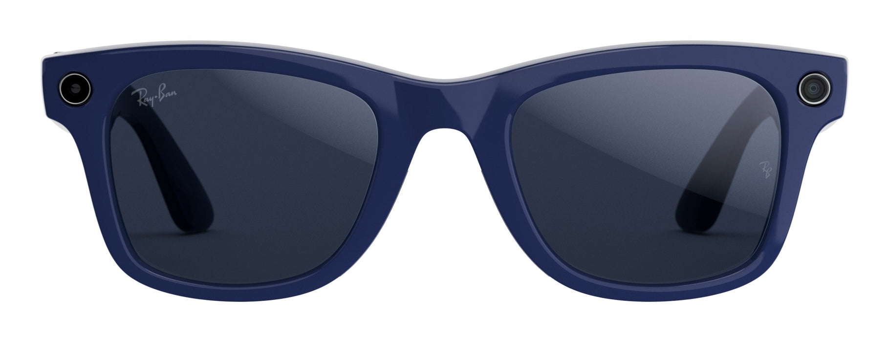Ray-Ban Meta Wayfarer Gen2 Smart Glasses With Ai, Size 50-22, Clear To Sapphire Lense, Shiny Cosmic Blue Eu