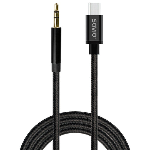 EAN 5901986049579 - Savio CL-187 cable de audio 1 m Negro imagen 2