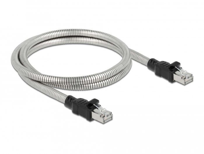 Delock Rj45 Cable Cat.6a U Ftp Mit Metallmantel 3 M