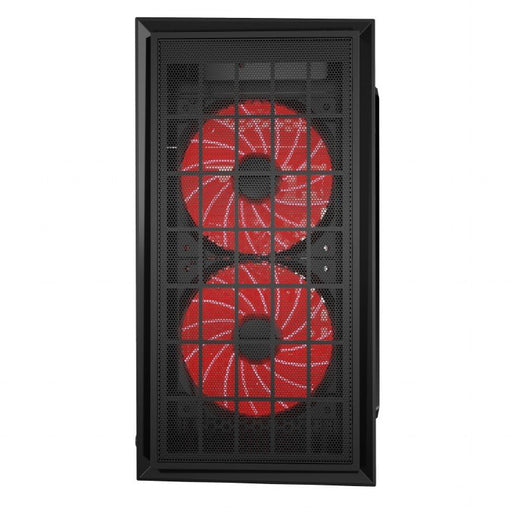 EAN 8716309116664 - Gembird CCC-FORNAX-950R carcasa de ordenador Midi Tower Negro, Rojo imagen 2