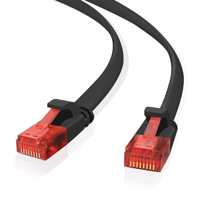 EAN 4005938630141 - Helos 263014 cable de red Negro 15 m Cat6 U/UTP (UTP) imagen 1