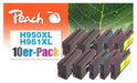 EAN 7640169589720 - Peach 0F319837 cartucho de tinta 10 pieza(s) Azul, Cian, Magenta, Amarillo imagen 1