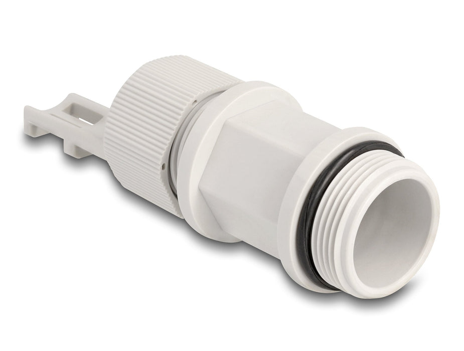 Delock 60657 Prensacables M28 Con Cierre De Bridas Gris
