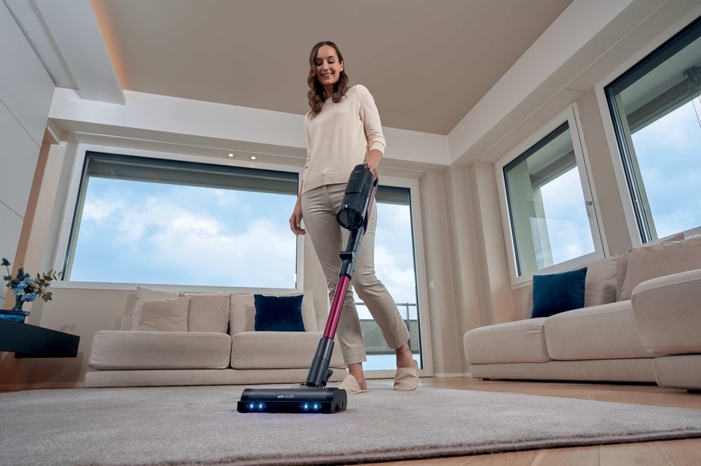Hoover Hf610hx 011 Vacuum Cleaner, Handstick, Cordless, Operating Time 40 Min, Dust Container 0.7 L, Black