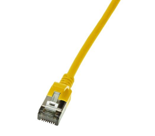 EAN 4052792053807 - LogiLink Slim U/FTP cable de red Amarillo 5 m Cat6a U/FTP (STP) imagen 1
