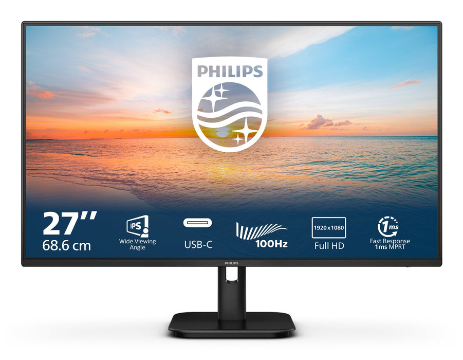 EAN 8712581803537 - Philips 1000 series 27E1N1300A/00 pantalla para PC 68,6 cm (27") 1920 x 1080 Pixeles Full HD LCD Negro imagen 3