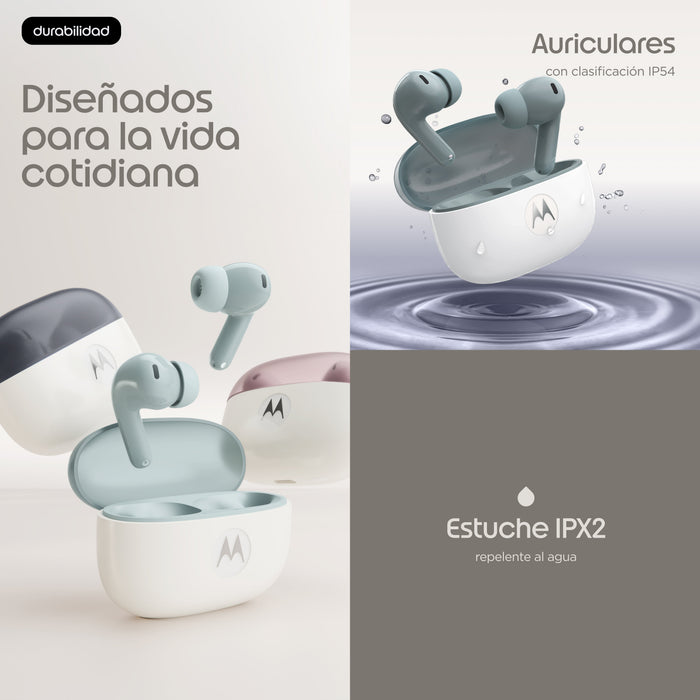 Auriculares Moto Buds 2 Gray Mist